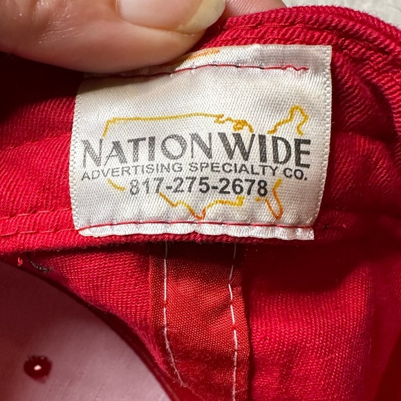 Martin Truck Services Inc Bowie TX Embroidered Trucker Cap Hat Red Adult OS - Picture 10 of 11